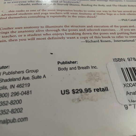 Anatomy of Hatha Yoga - Picture 6 of 9